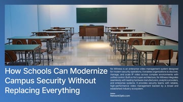 2026 - Blog Hero Image - How Schools Can Modernize Campus Security Without Replacing Everything