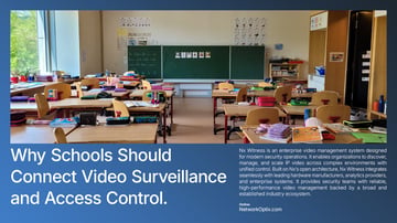 2026 - Blog Hero Image - Why Schools Should Connect Video Surveillance and Access Control.