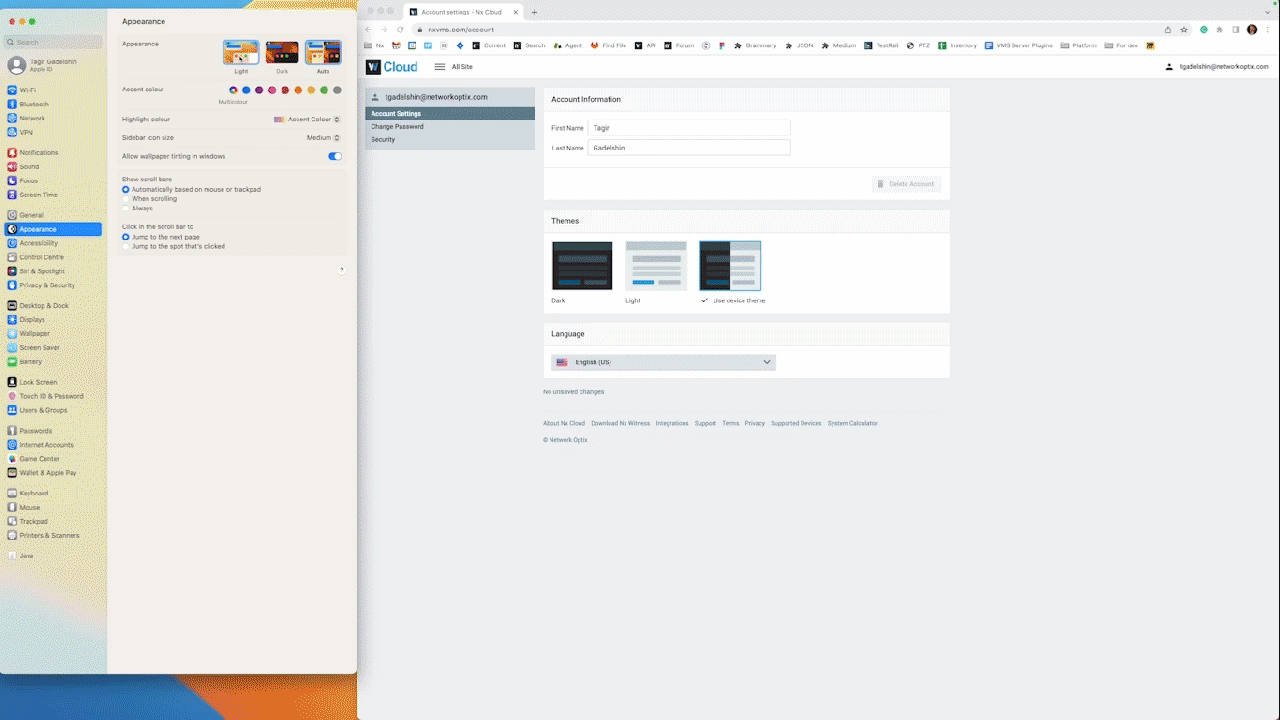 Dark-theme-demo