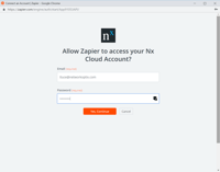 Step 2c - Connect Nx Cloud Account