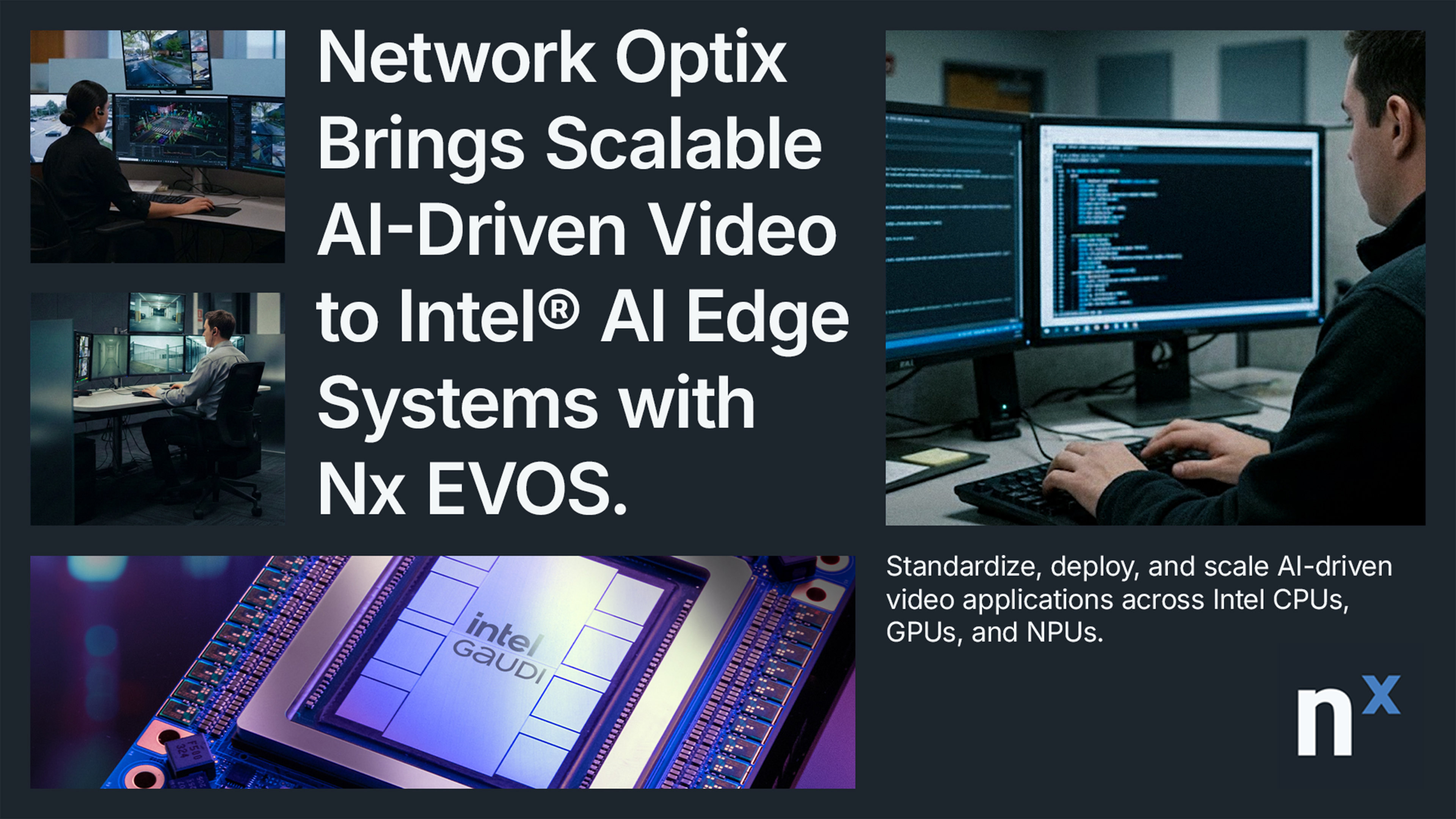 Network Optix Brings Scalable AI-Driven Video to Intel® AI Edge Systems with Nx EVOS