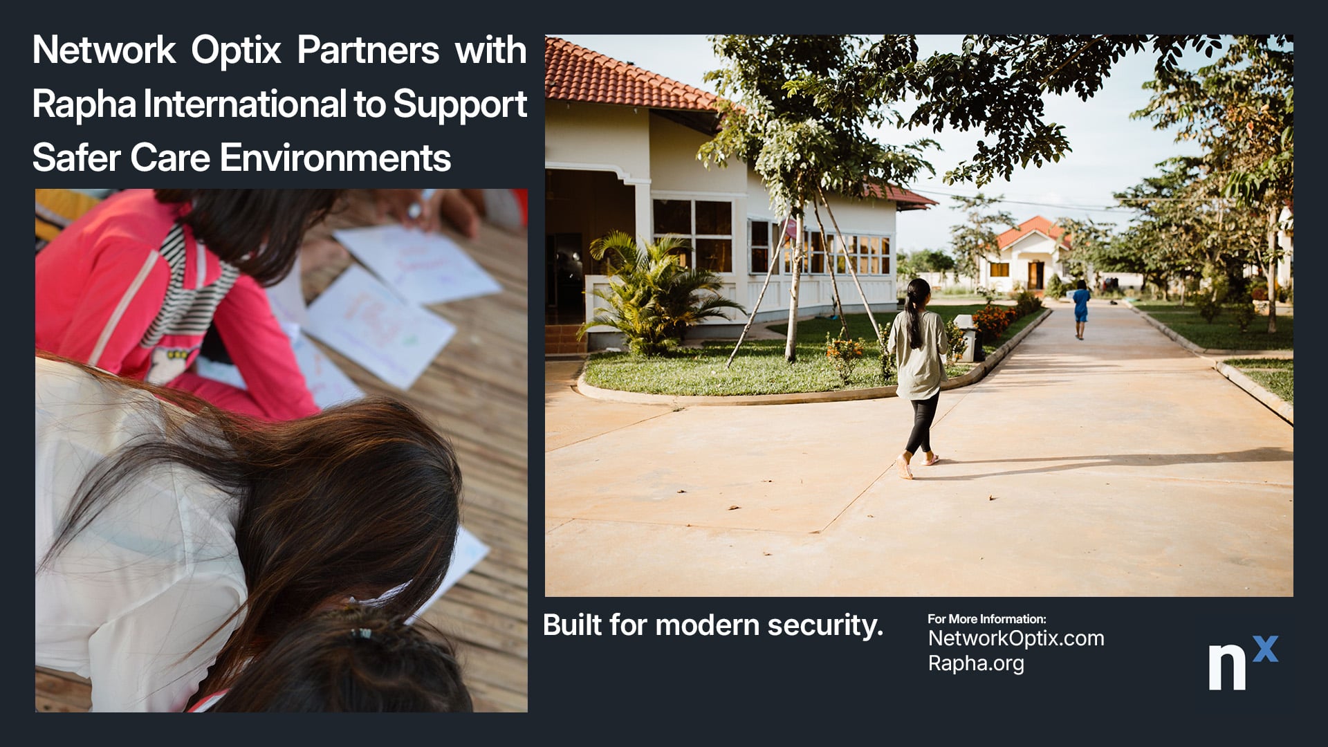 Network Optix Partners with Rapha International to Support Safer Care Environments