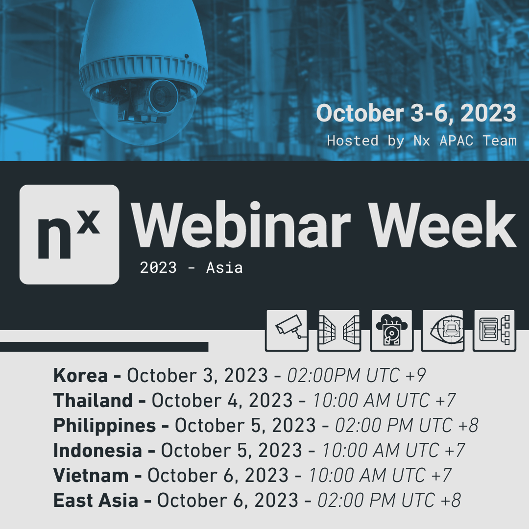 Asia Webinar Week - 2023 - Nx Event Social Media Square