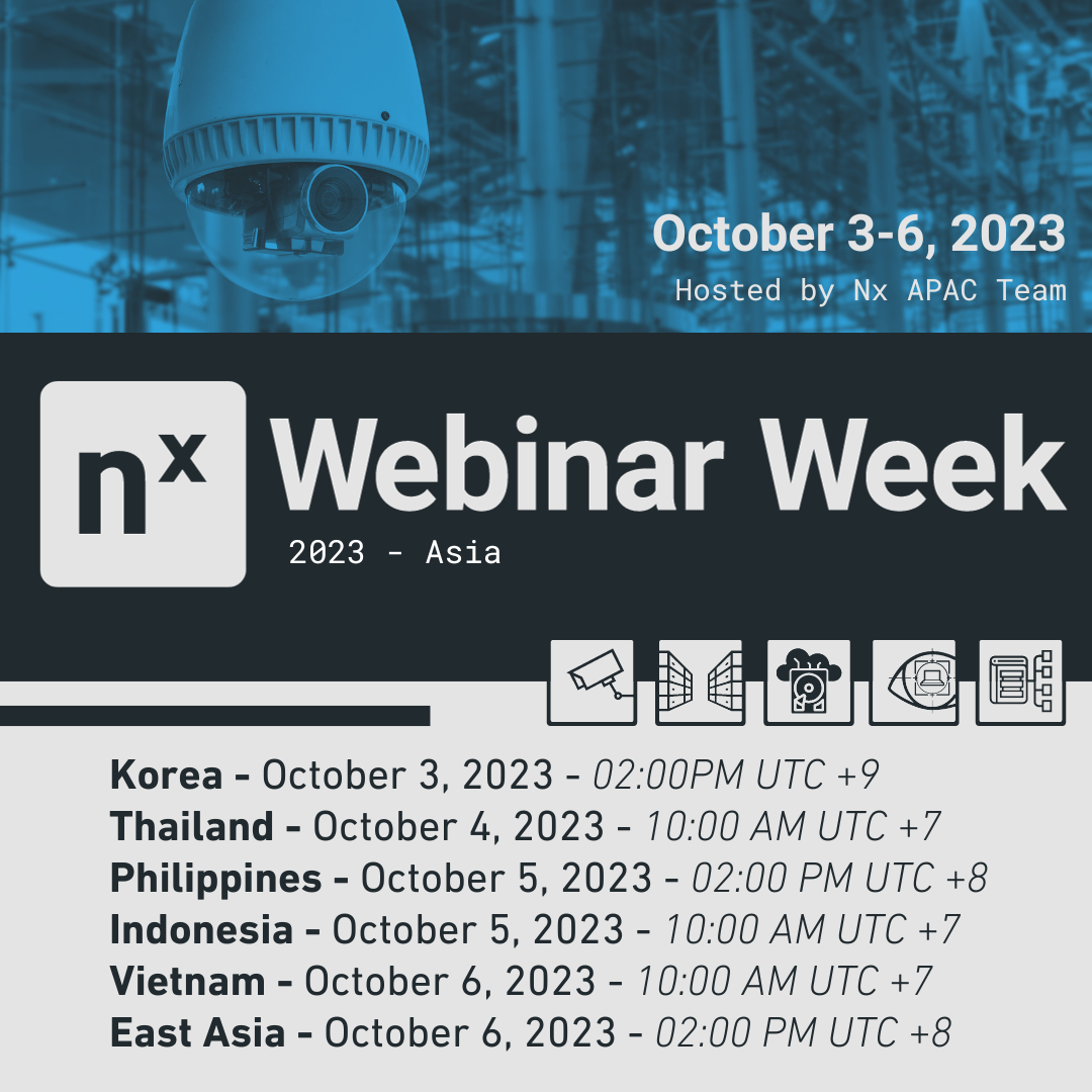 Asia Webinar Week - 2023 - Nx Event Social Media Square Asia Webinar Week - 2023 - Nx Event Social Media Square