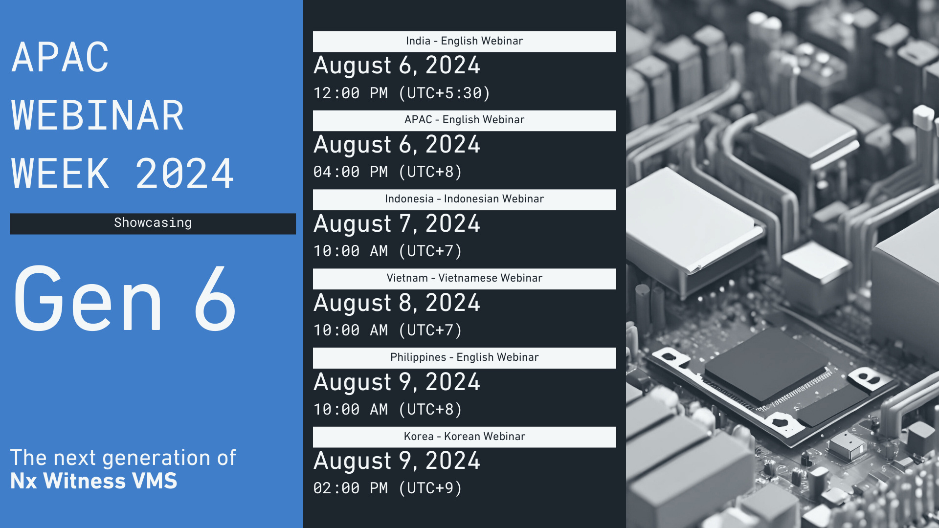 apac webinar week 2024 - updated times - Nx Event Invite Email + Social Media